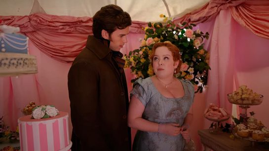 Кадр из 3 серии 3 сезона сериала «Бриджертоны»